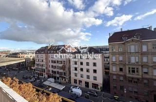 Penthouse mieten in 70176 Stuttgart, Penthouse-Feeling über Stuttgart-West: 2-Zimmer-Wohnung mit eigener Dachterrasse & Aufzug
