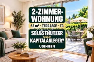 Wohnung kaufen in 61250 Usingen, 2 Zimmerwohnung mit Terrasse, EBK und Tiefgarage in Usingen