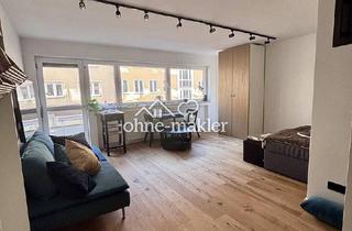 Wohnung mieten in 80636 München, Erstbezug nach Sanierung: Möblierte 1-Zi-Whg in Bestlage Neuhausen, 2. OG, ab sofort