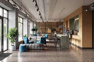 Wohnung mieten in Lyoner Straße 11, 60528 Niederrad, Erstbezug – modernes Studio mit Rooftop & Concierge Service