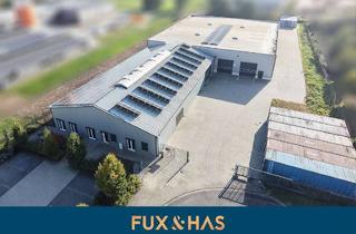 Gewerbeimmobilie kaufen in 49744 Geeste, Zwei top Hallen auf einen Streich: Energieeffizienter Werk- und Lagerkomplex direkt an der A31!