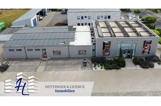 Gewerbeimmobilie kaufen in 97359 Schwarzach, Moderne Gewerbehalle mit Büro-, Verkaufs- und Produktionsfläche in Top-Lage von Schwarzach am Main
