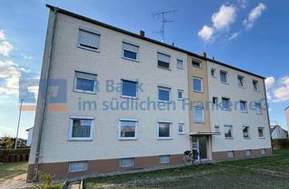 Wohnung kaufen in 91717 Wassertrüdingen, 3-Zimmer-Wohnung mit Balkon, Garage und Gestaltungspotenzial