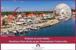 Wohnung kaufen in 23570 Travemünde, Wohnen in erster Reihe –Maritimes Flair direkt an der Travemünder Vorderreihe