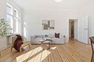 Wohnung kaufen in Wittstockerstraße, 10553 Berlin, Wittstockerstraße, Beusselkiez: Sanierte 2-Zimmer-Altbauwohnung mit Dielen, großen Fensterflächen