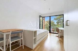 Wohnung kaufen in Bossestraße, 10245 Friedrichshain, Einziehen & Wohlfühlen – Modernes, voll möbliertes Mikroapartment mit Balkon im Rudolfkiez