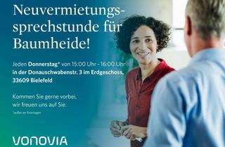 Wohnung mieten in Donauschwabenstr., 33609 Baumheide, Attraktiv! Altengerechte 2-Zimmer-Wohnung mit Balkon