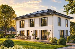 Villa kaufen in 45481 Saarn, Bauprojekt inkl. Grundstück - LivingHaus Stadtvilla in Mülheim Saarn- maßgeschneidertes Mehrgenerati