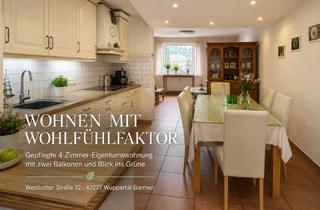 Anlageobjekt in 42277 Wuppertal, 105 m² mit 2 Balkonen – teilbar in 2 Einheiten