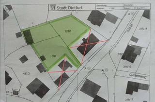 Grundstück zu kaufen in 92345 Dietfurt, PROVISIONSFREI: Baugrundstück / Projektgrundstück in ruhiger zweiter Reihe von Dietfurt