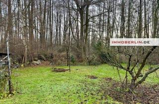 Grundstück zu kaufen in 15366 Hoppegarten, IMMOBERLIN.DE - Großzügiges Baugrundstück am Wald bei der Pferderennbahn