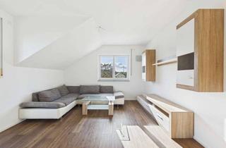 Wohnung kaufen in 84100 Niederaichbach, Modernes Wohnen mit Weitblick – 3-Zimmer-Dachgeschosswohnung mit Balkon und Einbauküche
