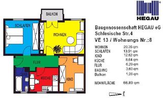 Wohnung mieten in Schlesische Str., 78224 Singen, 3- Zimmer