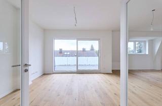 Wohnung mieten in 81825 Trudering-Riem, NEUBAU-ERSTBEZUG: Elegante 4-Zimmer-Dachgeschosswohnung mit sonniger Dachterrasse und Klimaanlage