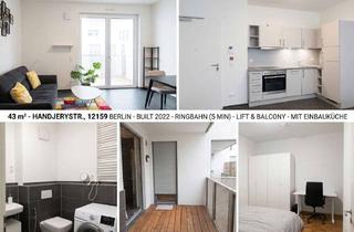 Wohnung mieten in 12159 Friedenau, Heller Neubau (2022) in Friedenau! 2 Zimmer, Balkon & Einbauküche – Nachmieter ab 01.12. gesucht