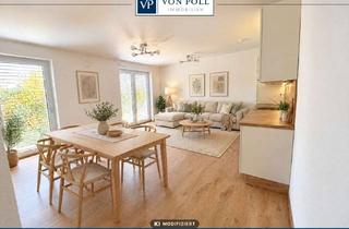 Wohnung kaufen in 97250 Erlabrunn, Energieeffiziente KFW-40-Wohnung (Bezug 2025) mit Sonnenterrasse und wunderschönem Garten