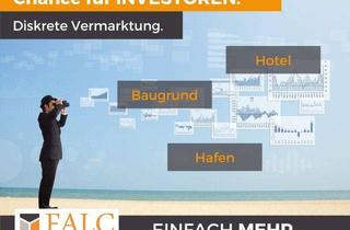 Anlageobjekt in 18439 Stralsund, Investorenchance vis-a-vis der Insel Rügen Hotel | Baugrund | Yachthafen | Ferienpark-Potenzial