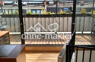 Wohnung kaufen in Thaerstraße 41, 10249 Berlin, Dachgeschoss-Maisonette in Friedrichshain – sonnige Südterrasse, Kamin und viel Charme