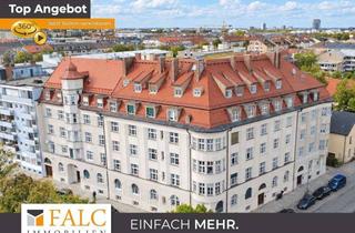 Wohnung kaufen in Tal, 81369 München, Altbaujuwel von 1915 – großzügige 4-Zi-Jugendstilwohnung mit traumhaftem Erker in München-Sendling