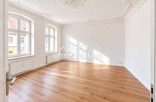 Wohnung mieten in Virchowstr. 8, 16816 Neuruppin, 3-Zimmer-Erstbezug: Stilvoller Smart-Home-Altbau mit Designer-Bad & EBK nahe Fontane Therme