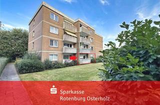 Wohnung kaufen in 27711 Osterholz-Scharmbeck, Ihre Kapitalanlage in OHZ - 3-Zi - Erdgeschoss - Balkon - vermietet