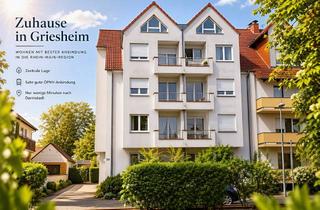 Wohnung mieten in Wilhelm-Leuschner-Straße 98, 64347 Griesheim, Sehr schöne 2-Zimmer-Komfortwohnung mit Südbalkon, Einbauküche und Stellplatz