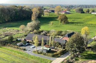 Haus kaufen in 47661 Issum, Unverbaubare Lage ! Ehemalige Bauernkate, kernsaniert m. 2 Wohnhäusern, Nebengebäude, 1,5 ha GS