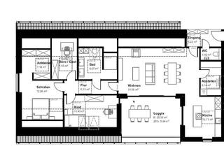 Penthouse mieten in 48455 Bad Bentheim, Ihr Wohntraum mit Loggia
